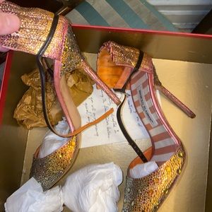 Custom Strass Manolo Blahnik 40 rare and unique